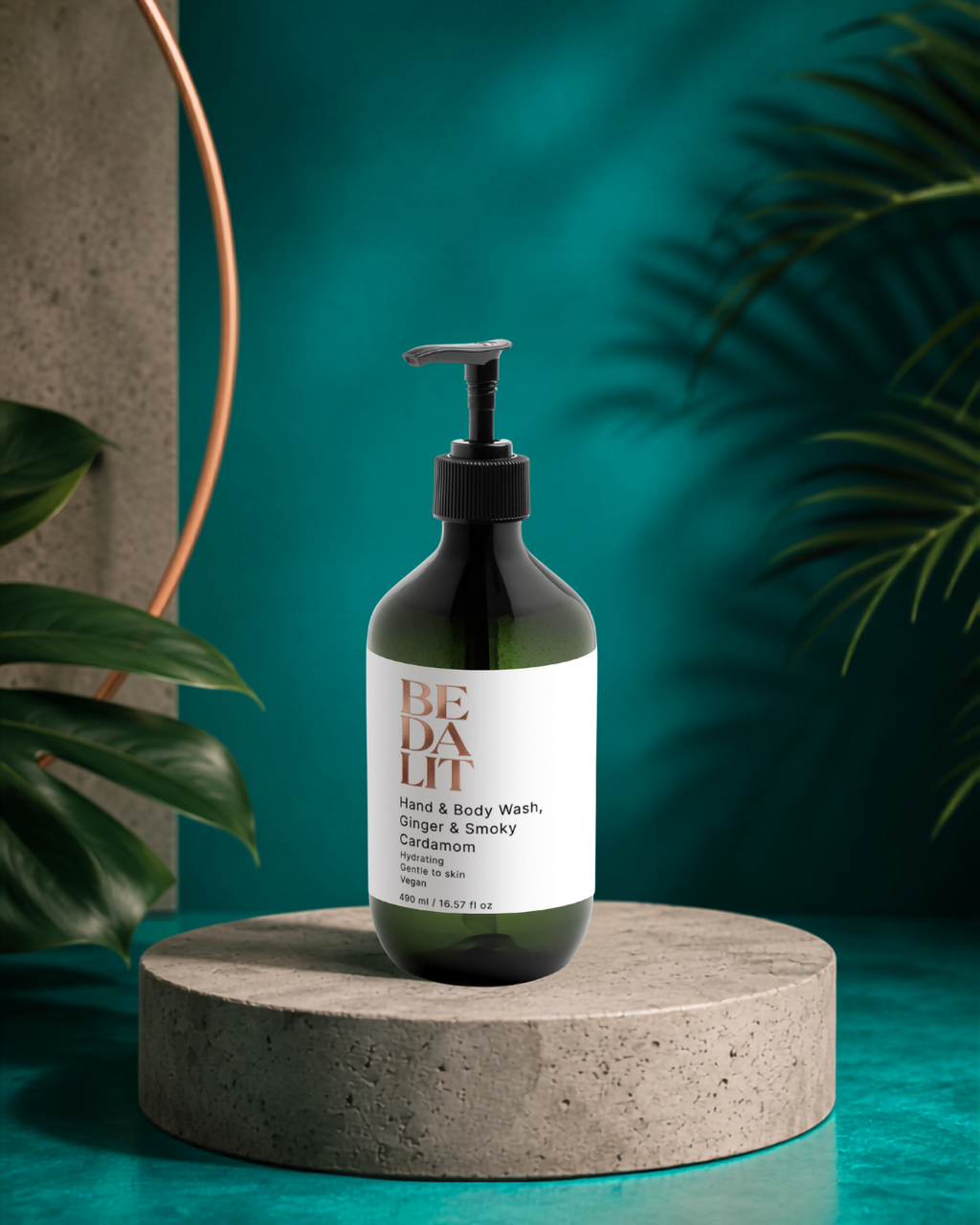 Hand & Body Wash, Ginger & Smoky Cardamom