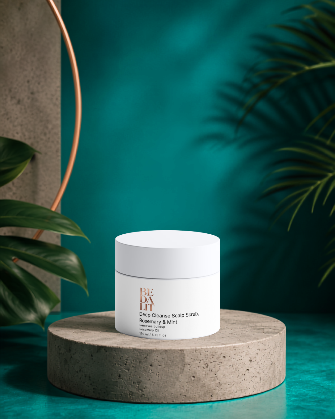 Deep Cleanse Scalp Scrub, Rosemary & Mint